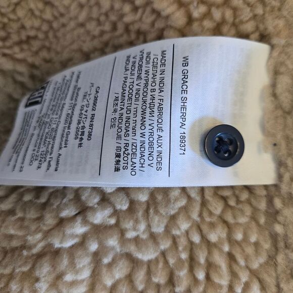 Burton Blue & Red Plaid Sherpa Lined Flannel Shirt Jacket - Picture 8 of 9